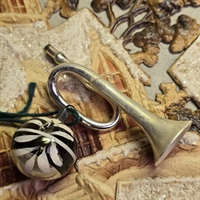 soelv-trompet-groen-hvid-glas-julekugle-gammel-julepynt-juletraespynt